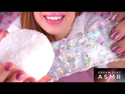 ★ASMR [german]★ Winter Wonder SLIME ❄️Satisfiying crunchy Snow DIY | Dream Play ASMR