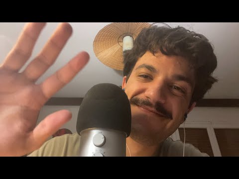 ASMR Chaotic Hand Sounds & Close Whispers (fast & aggressive)