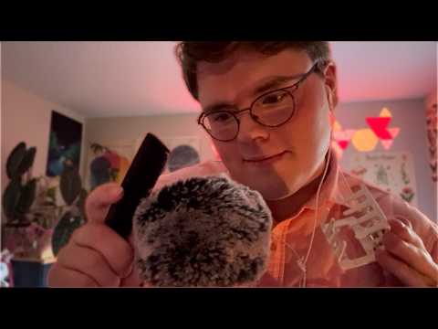 Mic Scratching, Fluffing, and Repetitive Whispers (Giving the Mic Some Attention | Eclectic ASMR