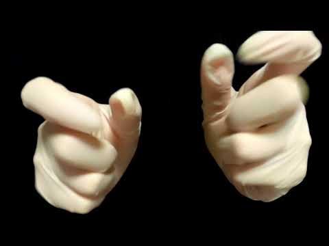 【ASMR】ゴム手袋でくすぐり/Tickle/Rubber gloves/ささやき/whisper