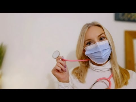 ASMR Medical Doctors visit appointment | face touching | personal attention | close up whispering |