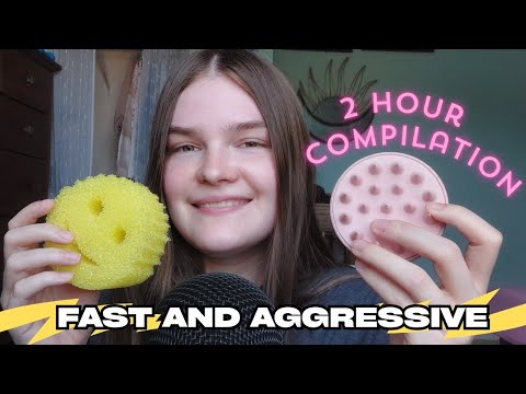 FAST & AGGRESSIVE MIC TRIGGERS, TAPPING + SCRATCHING ASMR