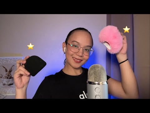 ASMR w/ my new mic covers ⭐️