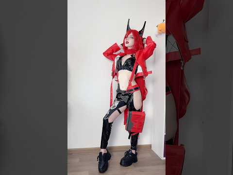 Red Hood🖤 Nikke Cosplay #animecosplay #cosplay #cosplayer #anime #cosplaygirl #nikke