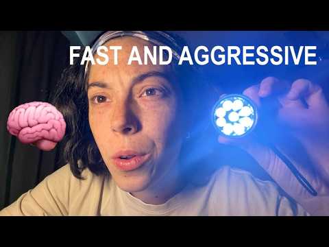 ASMR Roleplay Chaotic Cranial Nerve Exam