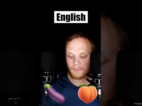 ASMR 🍑 & 🍆 in different languages