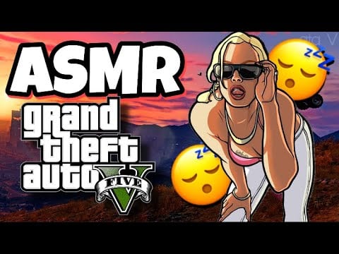ASMR Français sur GTA 5 chuchotements puissants très proche du micro 😴 (c'est n’importe quoi🤣)
