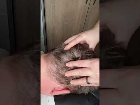 Real person asrm Head massage #relaxing