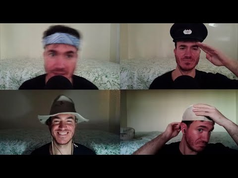 ASMR split SCREEN - 4 Dafers A LA VEZ