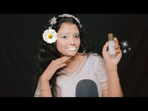 ASMR Doing My White Makeup 🤍