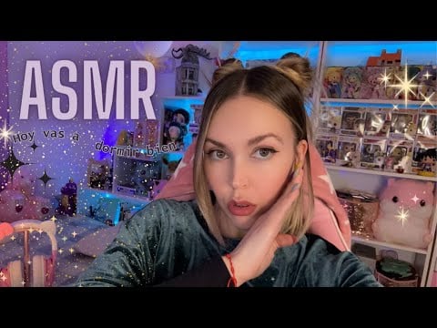 ASMR EN VIVO🌙| Te olvidas del estrés de hoy 🎧😌 | Sueño RÁPIDAMENTE
