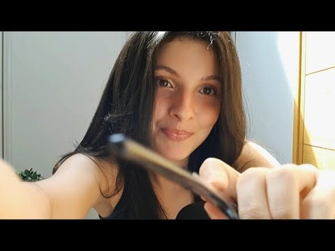 Let Me Cut Your Negative Energy/ Positive Affirmations ASMR ✨️