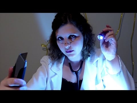[ASMR] Paranoid Doctor Removes Your Infected Body Parts (Medical Exam Roleplay, Light Trigger)