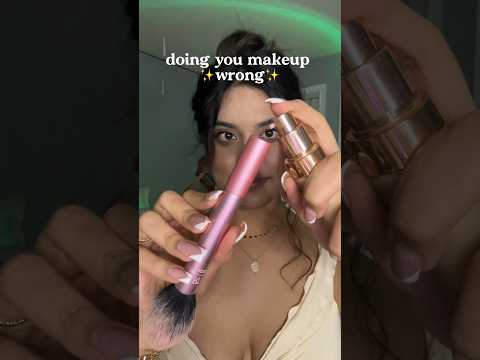 Doing your makeup WRONG #asmr