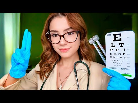 ASMR Examen Nerf Crânien Détaillé ♡ Yeux, Oreilles, Cranial Nerve, Examen Français RP