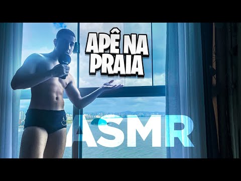 ASMR TOUR PELO APARTAMENTO NA PRAIA