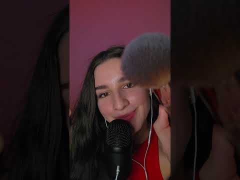 Plucking &brushing away your anxiety #asmr #asmrshorts