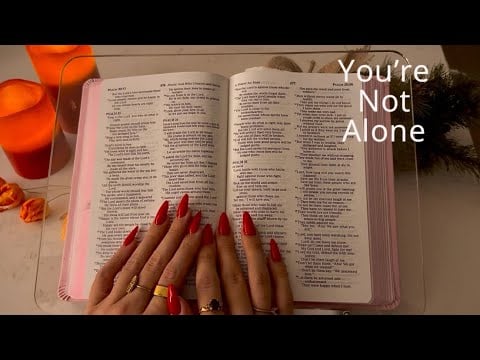 Feeling Lonely? A Gentle Bible Reading & Study Before Bed