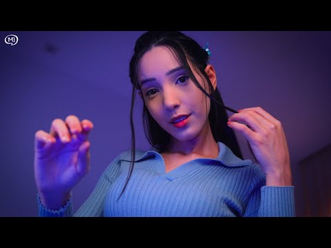 ASMR ESTÉREO 4K 🌙 tuc tuc, ticoli, blink blink, sk sk e mouth sounds