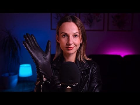 ASMR | Classic Leather Triggers 🖤