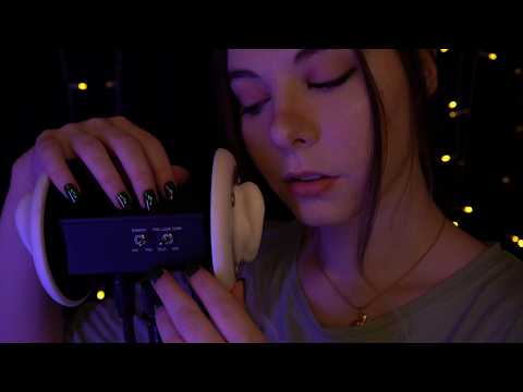 ASMR | High Sensitivity Close Up Whispering & Ear Attention - Fireplace Ambience, Ramble