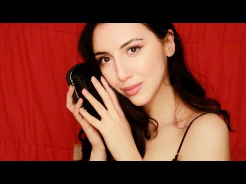 ASMR Sleep Time ✧ Self Care To Relax ✧ Hair Brushing / Hand Massage