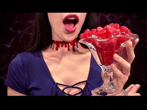 ASMR Eating Candy Rambling + Surprises #HalloweenASMR 👻🕸🎃