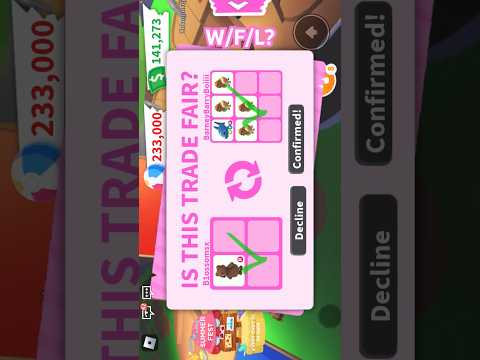 W/F/L? What do u guys think?? #adoptmeroblox