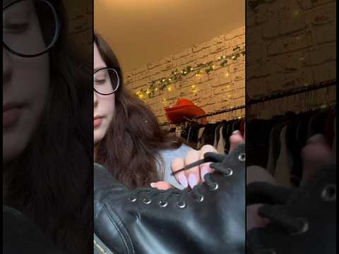 ASMR shoe triggers #tapping #scratching #relax #asmr