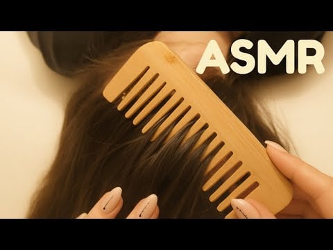 ASMR Hair Brushing Sounds for Sleep | No Talking, Relaxing Scalp Massage