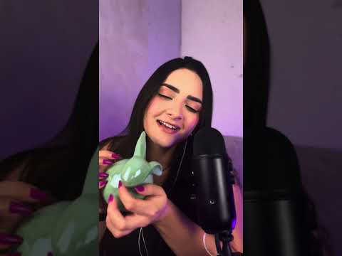Tapping com mouth sounds eu amo 😍 #relax #asmr