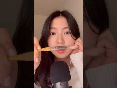 ASMR Tracing your face 🧹 #tingles #sleepaid #asmrtriggers #asmrvideos #whispers #relaxing