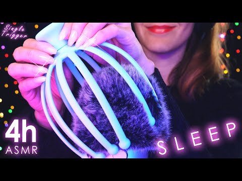 [ASMR] Deepest Brain Massage for Instant Sleep 😴 4k (No Talking)