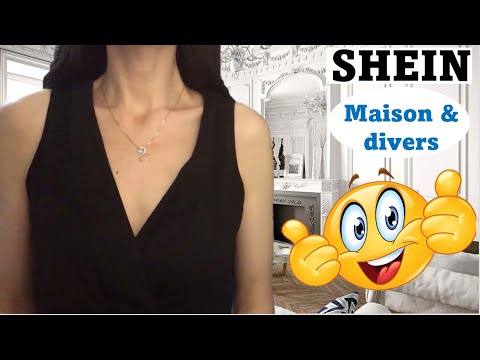 ASMR * Unboxing SHEIN maison et divers ! trop contente !