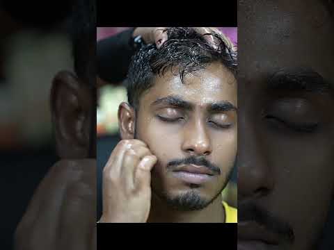 Head Scratching Massage | Barber Girl Chaitali | ASMR Massage #shorts #relax #barbergirlchaitali