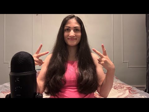 ASMR| BRUSHING AND PLAYING WITH MY HAIR