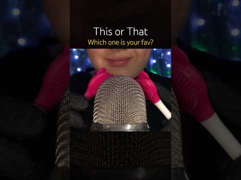Which one is your fav? 💜 #asmr