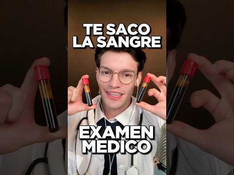 TE SACO LA SANGR3 Y M3DIC0 TE EXAMINA #asmr #shorts #asmrsounds #comedia