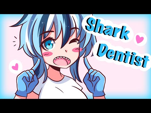 Shark Dentist Cleans Your Teeth! | Monster Girl ASMR Roleplay F4A ♥