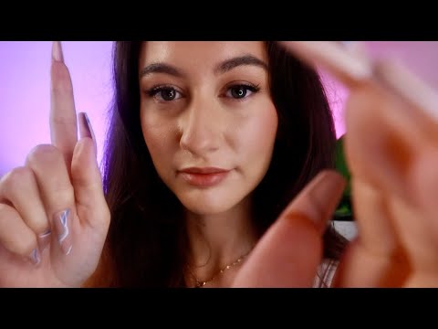 ASMR Follow My Instructions for Sleep 😴 (you can close your eyes half way through)