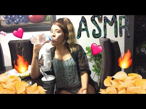 ASMR ESPAÑOL/ COMIENDO PAPAS CHIPS HABANERAS SUPER PICANTES
