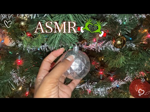 ASMR | Christmas Tree Tingles 🎄 & Christmas Decor Sounds ✨