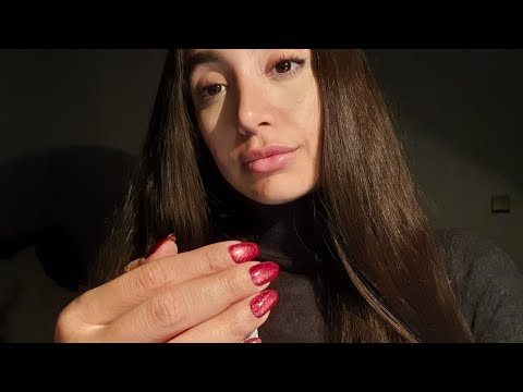 asmr | ALMOST touching (mic, your face, my face) and TRACING