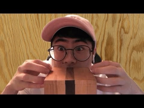 WOOD SHOP ASMR ROLEPLAY ~ Fast Aggressive Tapping and Scratching on Wooden Objects!