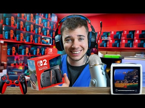 ASMR : VENDEUR DE  SWITCH 2  (PARTIE 2)