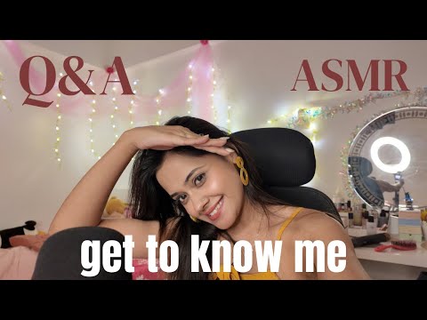 ASMR - get to know about me ( whispering, introduction, random )