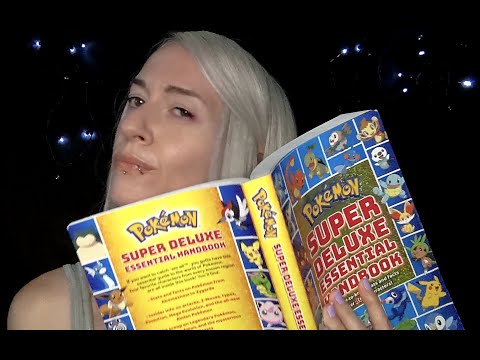 Reading Pokemon Facts & Figures for your Tingles ~ ASMR