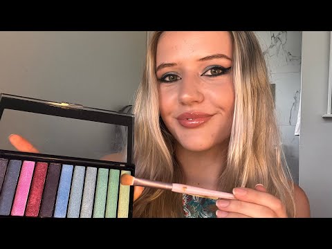 ASMR💋Get ready with me (whispers, makeup application)