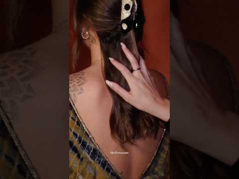fall asleep with soft whispers and hair tracing 😴😴 #asmrtracing #relax #asmrmassage #asmrsounds