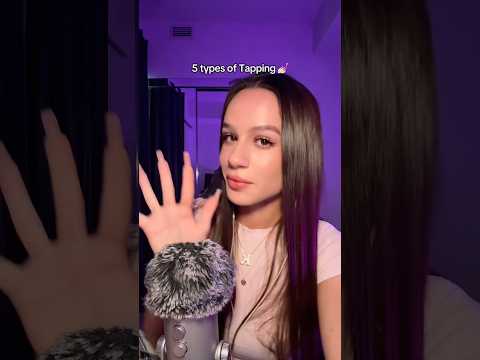 5 Types of Tapping ASMR 😴 #asmr #asmrvideo #sleep #tingles #asmrsounds
